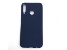 Чехол Honor 9C/Huawei P40 Lite E/Y7P (2020) Силикон Матовый Темно-Синий