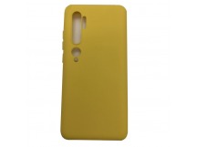 Чехол Xiaomi Mi Note 10/Note 10 Pro/CC9 Pro (2019) Силикон Slim полоса Желтый