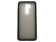 Чехол Xiaomi Redmi Note 8 Pro (2019) Противоударный Матовый Черный