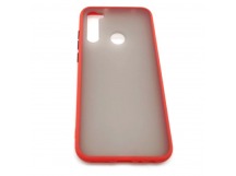 Чехол Xiaomi Redmi Note 8T (2019) Противоударный Матовый Красный