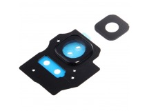 Стекло камеры для Samsung G955F Galaxy S8 Plus в рамке (черный)