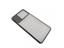 Чехол iPhone XR Матовый Slide Camera Черный