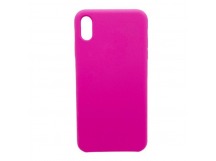 Чехол iPhone XS Max Silicone Case №54 в упаковке Светло-Розовый