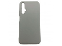 Чехол Honor 20/Huawei Nova 5T (2019) Силикон Матовый Серый