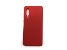Чехол Huawei P30 (2019) Силикон Матовый Красный