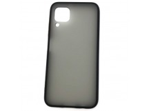 Чехол Huawei P40 Lite/Nova 6SE/Nova 7i (2020) Противоударный Матовый Черный