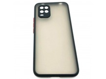 Чехол Xiaomi Mi 10 Lite (2020) Противоударный Матовый Черный