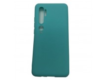Чехол Xiaomi Mi Note 10/Note 10 Pro/CC9 Pro (2019) Силикон Матовый Бирюзовый