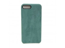 Чехол iPhone 7/8 Plus Alcantara Case в упаковке Зеленый
