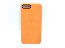 Чехол iPhone 7/8 Plus Alcantara Case в упаковке Оранжевый