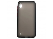 Чехол Samsung A10/M10 (2019) Противоударный Матовый Черный