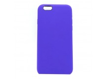Чехол iPhone 6/6S Silicone Case №30 в упаковке Темно фиолетовый