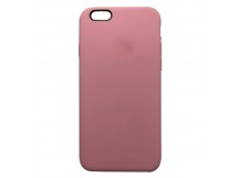 Чехол iPhone 6/6S Silicone Case №6 в упаковке Розовая пудра