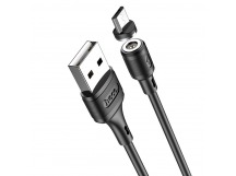Кабель USB - Micro USB Hoco X52 магнитный 1м черный