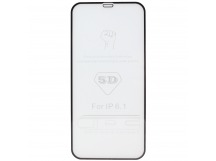 Защитное стекло Full Screen - 3D Flat для Apple iPhone 12/iPhone 12 Pro (black) (тех.уп.)