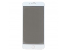Защитное стекло Антишпион для iPhone 7 Plus Белое