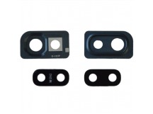 Стекло камеры для Samsung A105F Galaxy A10 (черный) (комплект)