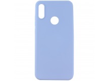 Чехол-накладка Silicone Case NEW ERA для Huawei Honor 8A/Y6 2019 голубой