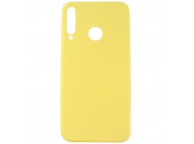 Чехол-накладка Silicone Case NEW ERA для Huawei Honor 9C/P40 Lite E желтый
