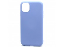 Чехол-накладка Silicone Case NEW ERA для Apple iPhone 11 голубой