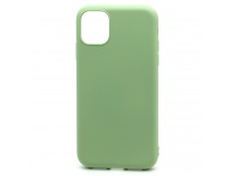 Чехол-накладка Silicone Case NEW ERA для Apple iPhone 11 зеленый