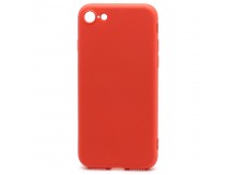 Чехол-накладка Silicone Case NEW ERA для Apple iPhone 7/8/SE 2020 оранжевый