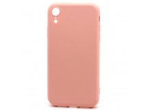 Чехол-накладка Silicone Case NEW ERA для Apple iPhone XR розовый