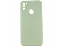 Чехол-накладка Silicone Case NEW ERA для Samsung Galaxy A11/M11 зеленый