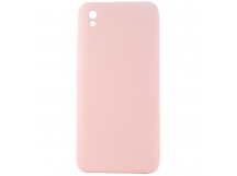 Чехол-накладка Silicone Case NEW ERA для Xiaomi Redmi 9A светло розовый