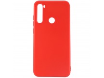Чехол-накладка Silicone Case NEW ERA для Xiaomi Redmi Note 8 красный