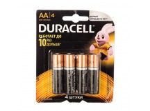                 Эл. питания Duracell LR6 AA (Цена за 1шт, блистер 4шт)