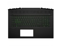 Топ-панель HP Pavilion Gaming 17-cd черная (с подсветкой)