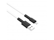 Кабель USB - Apple lightning BOROFONE BX31 (белый) 1м
