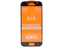 Защитное стекло 21D Samsung A3 2017 (тех. пак)