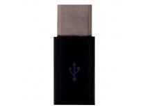 Адаптер - Type-C/micro USB папа-мама (black)