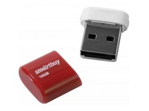                     16GB накопитель Smartbuy Lara красный