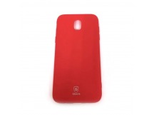 Чехол Samsung  J530 Siberia MIX красный Soft touch