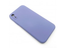 Чехол iPhone XR Microfiber Фиолетовый
