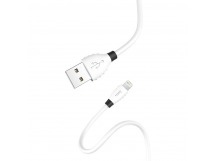 Кабель USB - Apple lightning Hoco X27 Excellent, 120 см. (white)