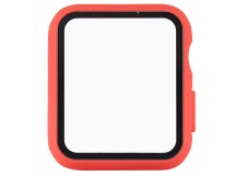 Защитное стекло 42мм с рамкой для Apple Watch Series 3/3 Nike+ (красный)