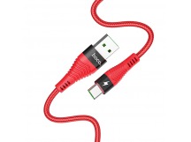 Кабель USB - Type-C Hoco U53 Flash 5A (red)