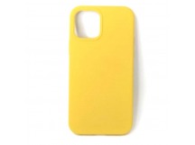 Чехол iPhone 12/12 Pro (6.1) Silicone Case Full №28 в упаковке Золотой