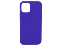 Чехол iPhone 12/12 Pro (6.1) Silicone Case Full №30 в упаковке Темно-Фиолетовый