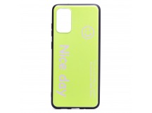 Чехол-накладка - SC201 для Samsung SM-G985 Galaxy S20+ (green)