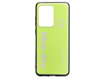 Чехол-накладка - SC201 для Samsung SM-G988 Galaxy S20 Ultra (green)