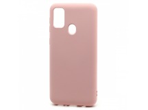 Чехол-накладка Silicone Case NEW ERA для Samsung Galaxy M30S/M21 светло розовый