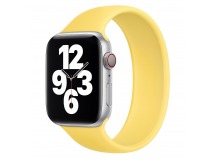 Ремешок - ApW15 для Apple Watch 38/40 mm монобраслет (yellow) (150 мм)