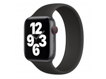 Ремешок - ApW15 для Apple Watch 42/44/45/49  mm монобраслет (black) (170 мм)
