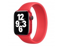 Ремешок - ApW15 для Apple Watch 42/44/45/49  mm монобраслет (red) (170 мм)