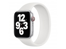 Ремешок - ApW15 для Apple Watch 42/44/45/49  mm монобраслет (white) (170 мм)